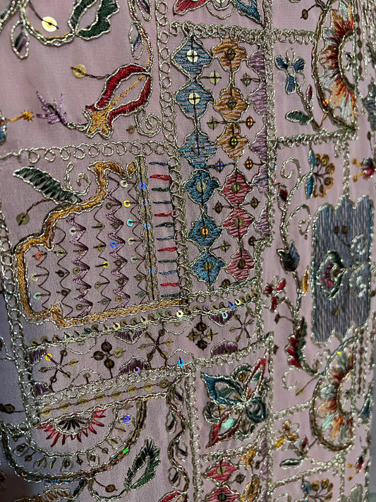 Al-Hibah Style Mukhawar – Hand Embroidered, Size Medium